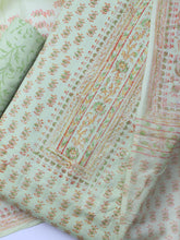 Printed Cotton Blend Unstitched Suit Piece With Dupatta